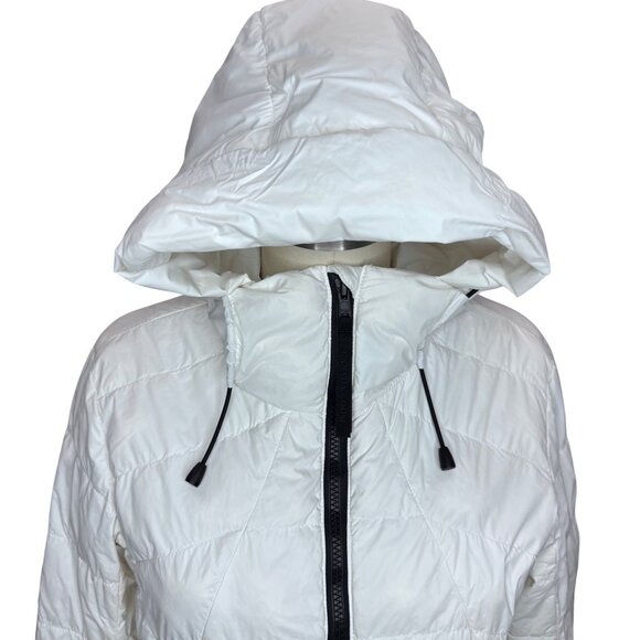 Canada Goose White Abbott Packable Puffer Winter Jacket Black Label Women SP - Picture 12 of 15